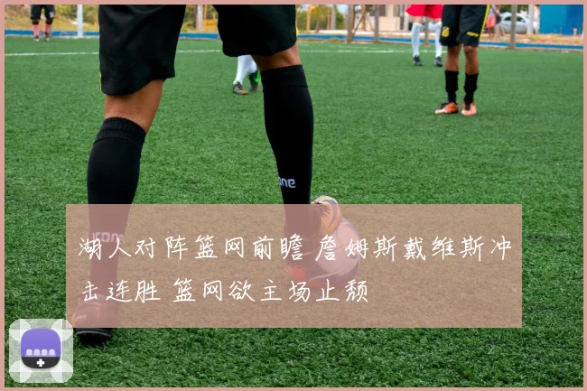 湖人对阵篮网前瞻 詹姆斯戴维斯冲击连胜 篮网欲主场止颓