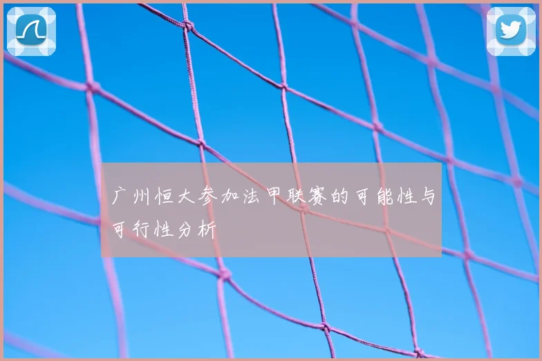 广州恒大参加法甲联赛的可能性与可行性分析